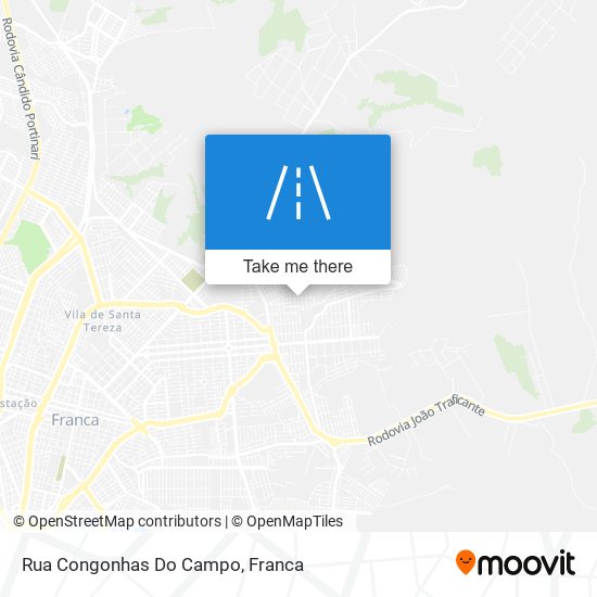 Mapa Rua Congonhas Do Campo