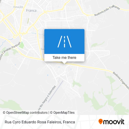 Rua Cyro Eduardo Rosa Faleiros map