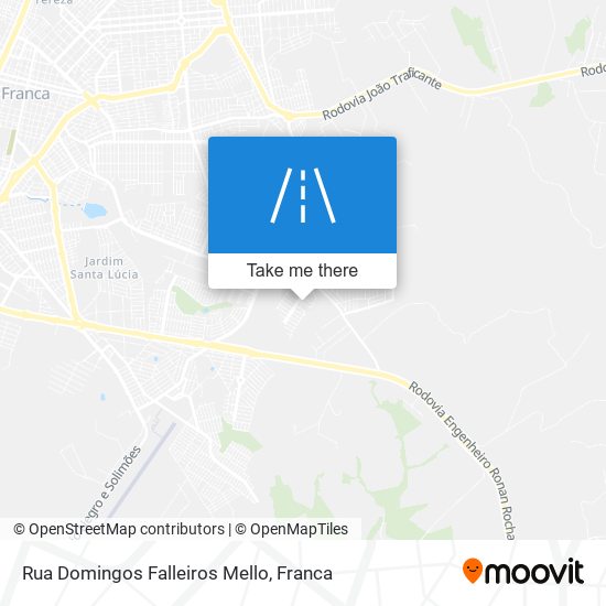 Rua Domingos Falleiros Mello map