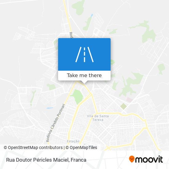 Rua Doutor Péricles Maciel map