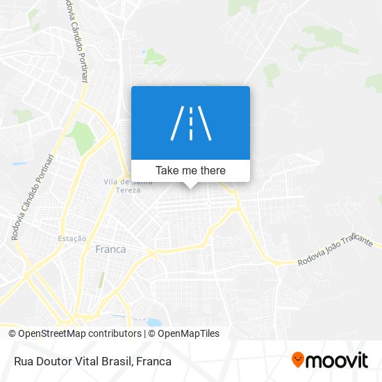 Rua Doutor Vital Brasil map