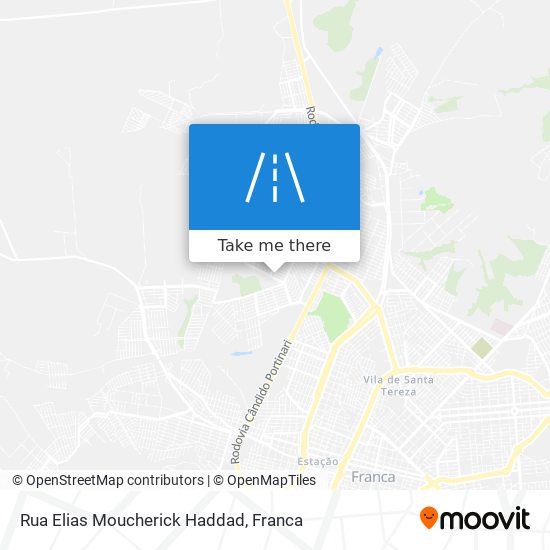 Rua Elias Moucherick Haddad map