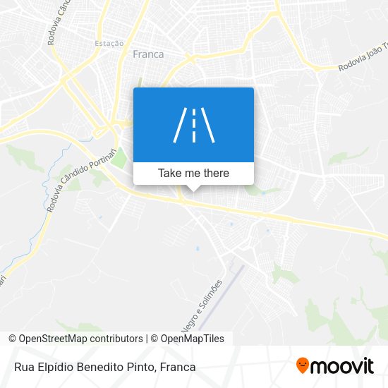 Rua Elpídio Benedito Pinto map