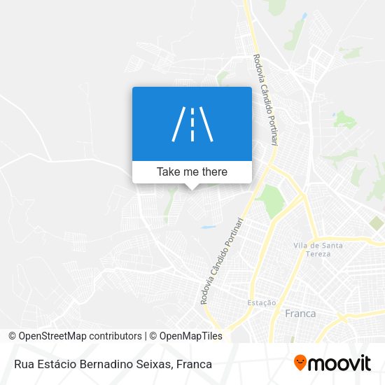 Rua Estácio Bernadino Seixas map