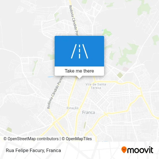 Rua Felipe Facury map