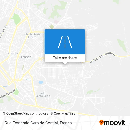 Rua Fernando Geraldo Contini map