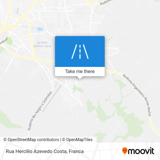 Rua Hercílio Azevedo Costa map