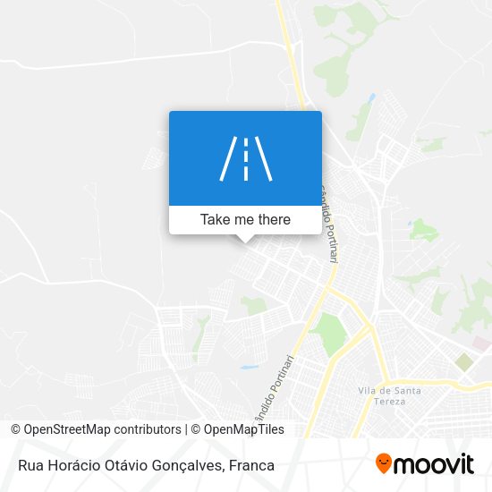 Rua Horácio Otávio Gonçalves map