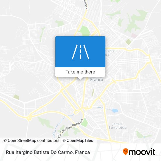 Rua Itargino Batista Do Carmo map