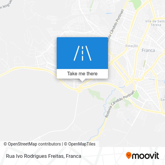 Rua Ivo Rodrigues Freitas map