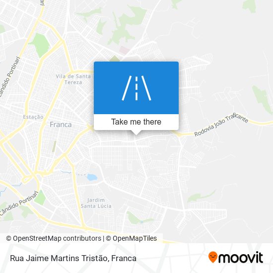 Mapa Rua Jaime Martins Tristão