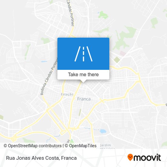 Rua Jonas Alves Costa map