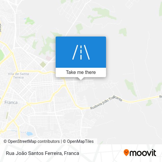 Rua João Santos Ferreira map
