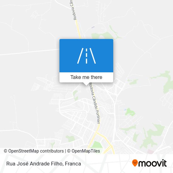 Rua José Andrade Filho map