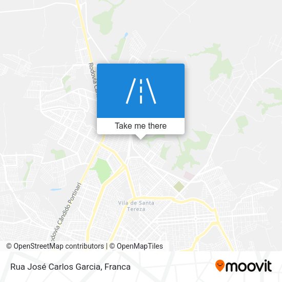 Rua José Carlos Garcia map