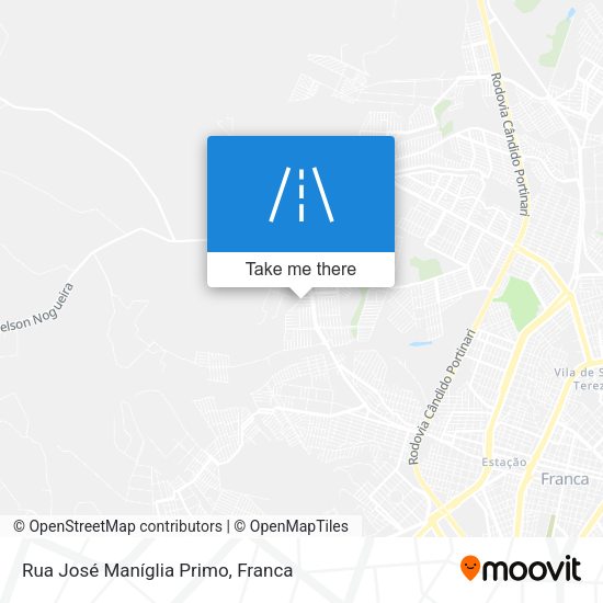 Rua José Maníglia Primo map