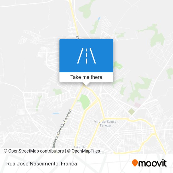 Rua José Nascimento map