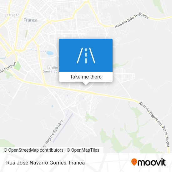 Rua José Navarro Gomes map