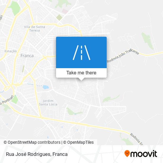 Rua José Rodrigues map