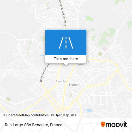 Rua Largo São Benedito map