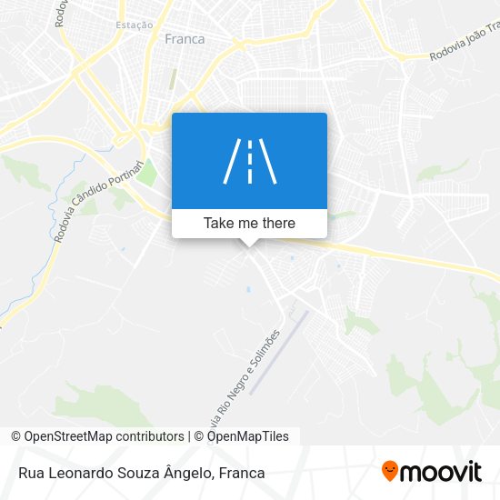 Rua Leonardo Souza Ângelo map