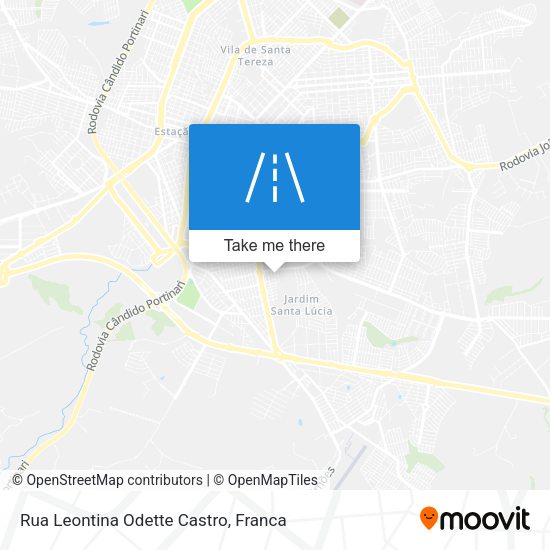Rua Leontina Odette Castro map