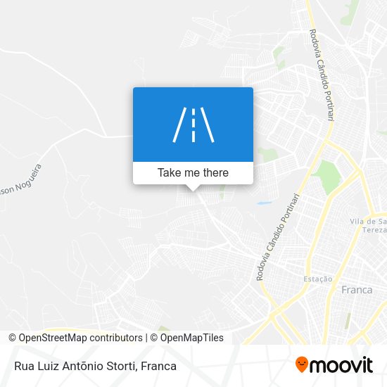 Rua Luiz Antõnio Storti map