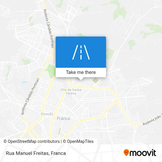 Rua Manuel Freitas map