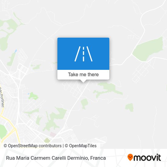 Rua Maria Carmem Carelli Dermínio map