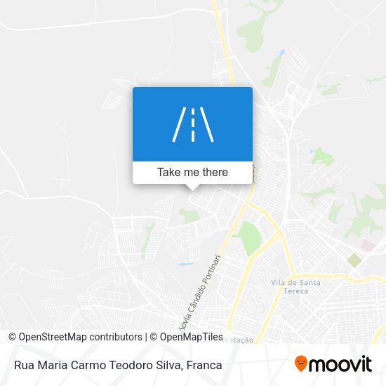 Rua Maria Carmo Teodoro Silva map
