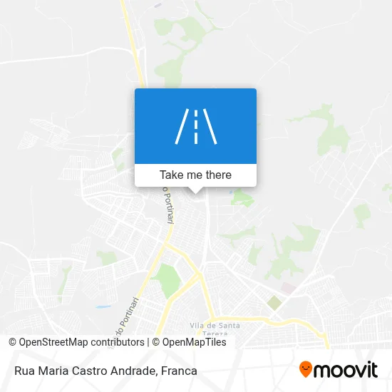 Rua Maria Castro Andrade map