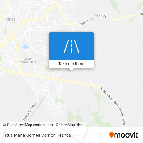 Rua Maria Gomes Carrion map