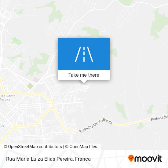 Rua Maria Luiza Elias Pereira map