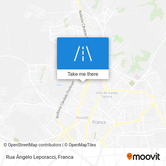 Rua Ângelo Leporacci map