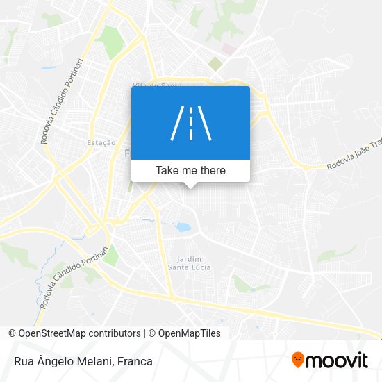 Rua Ângelo Melani map