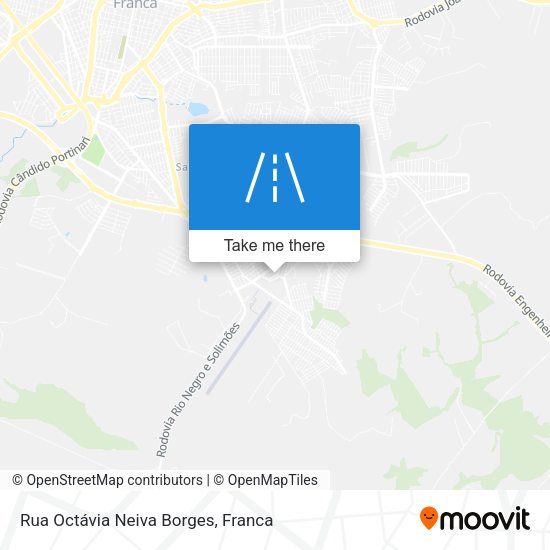 Rua Octávia Neiva Borges map