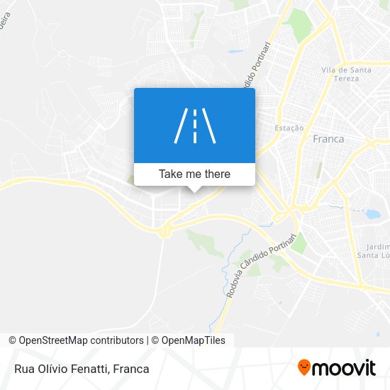 Rua Olívio Fenatti map