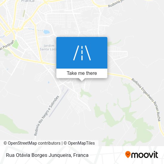 Rua Otávia Borges Junqueira map