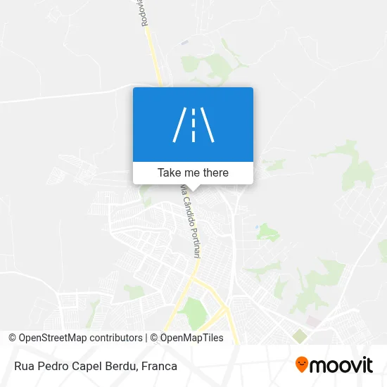 Rua Pedro Capel Berdu map