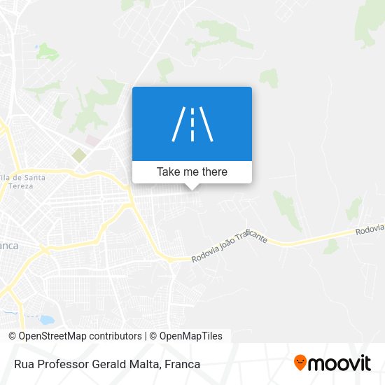 Rua Professor Gerald Malta map
