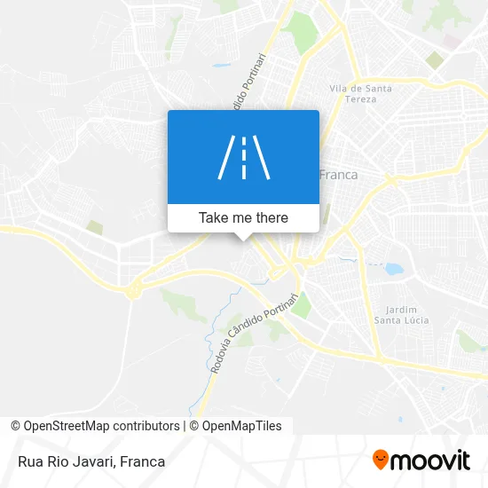 Rua Rio Javari map