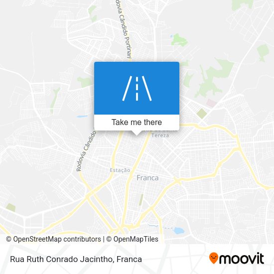Rua Ruth Conrado Jacintho map