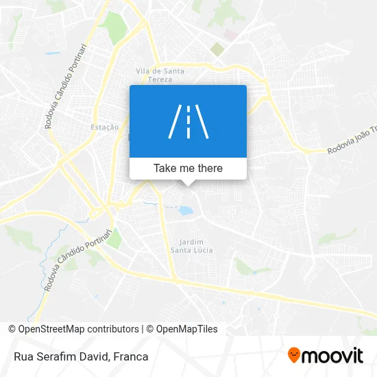 Rua Serafim David map