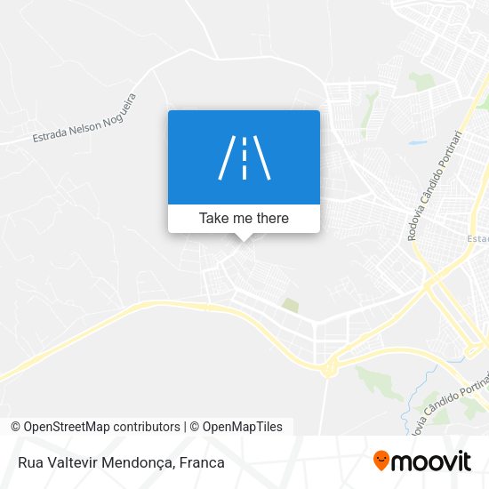 Rua Valtevir Mendonça map