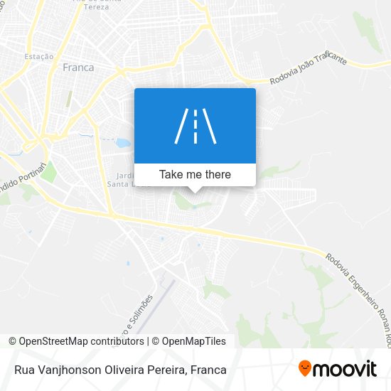 Rua Vanjhonson Oliveira Pereira map