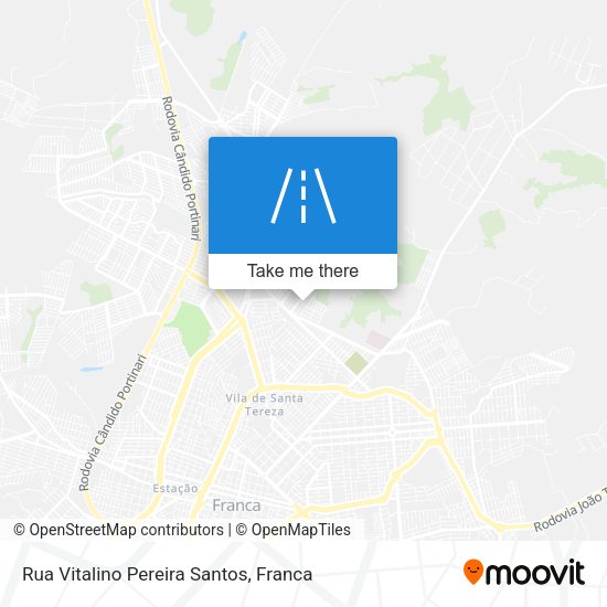 Rua Vitalino Pereira Santos map
