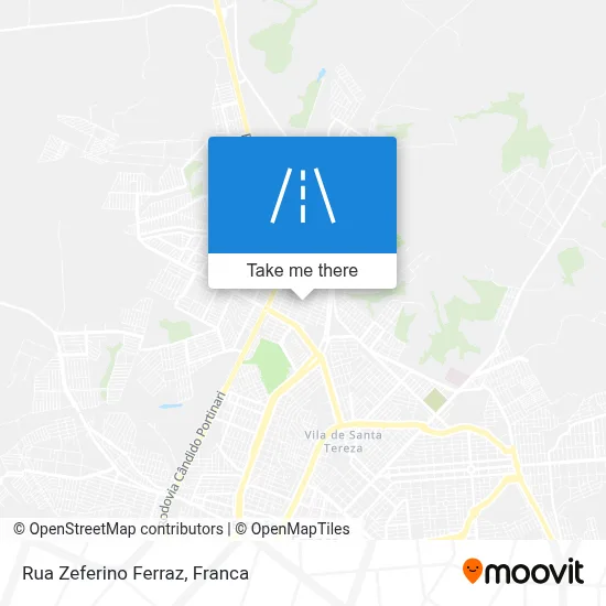 Rua Zeferino Ferraz map