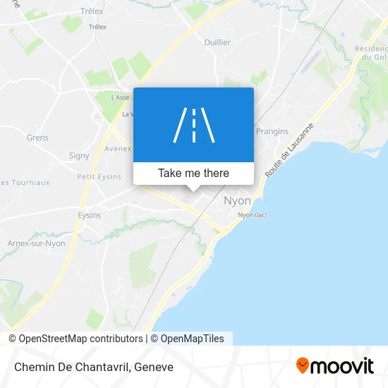 Chemin De Chantavril map