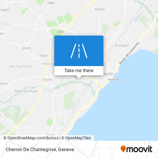 Chemin De Chantegrive map