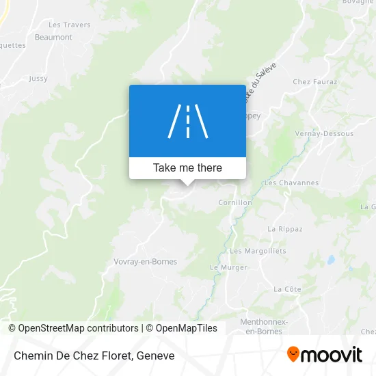Chemin De Chez Floret map